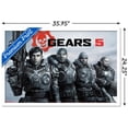 thumbnail image 2 of Gears 5 - Squad Wall Poster, 22.375" x 34", Framed, 2 of 3