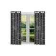 thumbnail image 2 of Mkhert Music Blackout Window Curtain Kitchen Curtain 26X39 Inch, 2 Panels, 2 of 3