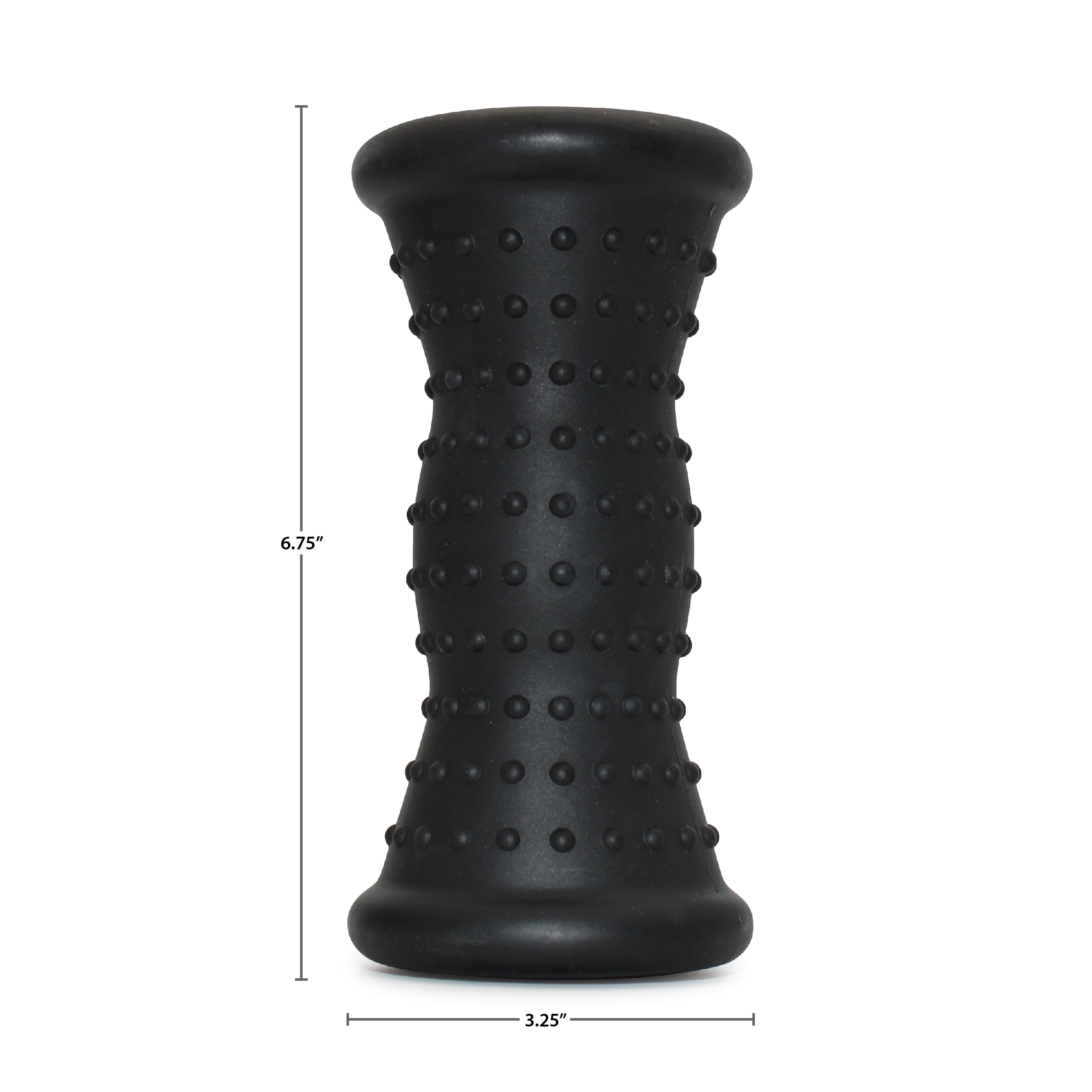 FlexWorks Foot Massage Roller with Hot & Cold Therapy, Black