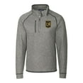 thumbnail image 2 of Men's Cutter & Buck Heather Gray LAFC Mainsail Sweater-Knit Half-Zip Pullover Jacket, 2 of 3
