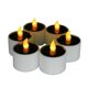 thumbnail image 1 of Velas solares impermeables para exteriores, velas falsas, luces de poste con energía Solar, pequeña candelita sin llama, Led decorativa (cálida), 6 uds., 1 of 5