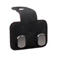 thumbnail image 1 of Suede Metal Double Hook Car Hook Car Mounted Suede Hook NEW O8T5, 1 of 9