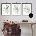 thumbnail image 4 of Stupell Industries Herbal Botanicals Pattern Botanical & Floral Painting Black Framed Art Print Wall Art, 24 x 30, Set of 3, 4 of 10