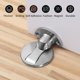 thumbnail image 3 of Tope de puerta magnético Montaje en piso Protector de pared Perforación Tope de puerta autoadhesivo para proteger paredes para, 3 of 8