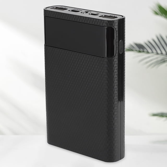 Lightweight Mobile Power Box, Portable Normal Battery Storage Box, ABS For Charging Black,White