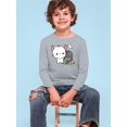 thumbnail image 2 of Cute Kitten W Ghost Long Sleeve Toddler -Image by Shutterstock,  2 Toddler, 2 of 4