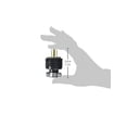 thumbnail image 2 of PASS & SEYMOUR 111GMCBPCC5 15A Black Residential Round Plug, 2 of 2