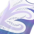 thumbnail image 6 of 5-14T Little Girls Sleeveless Gymnastic Leotard Kids Shiny Beads Flame Athletic Dancewear, 6 of 11