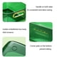 thumbnail image 3 of Caja de almacenamiento de plástico transparente con asa, verde militar, 11x8.3x3.9 pulgadas, organizador multifuncional para cocina, baño, oficina, dormitorio, montaje en pared, diseño que ahorra, 3 of 5