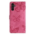 thumbnail image 2 of Compatible with Samsung Galaxy A54 5G Embossed Butterfly Case with Wallet and Kickstand Cover, 2 of 5