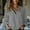 501_Grey, variant on Orange Plus Size Tunic Tops For Women, Women's Cotton Linen Button Down Shirt 2025 Spring Casual Long Sleeve Solid Color Shirts Loose Work Tops with Pockets