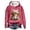 E1-Watermelon Red704, variant on Puliio Womens Oversized Highland Cow Print Pullover Hoodies Fall Casual Long Sleeve Hooded Sweatshirts with Kangaroo Pockets