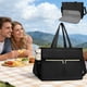thumbnail image 4 of Bolsas de almacenamiento, loncheras para mujer, lonchera de 15.6 pulgadas para portátil con lonchera aislante y compartimento grande para portavasos, ideal para enfermeras, profesores, trabajo, oficin, 4 of 9