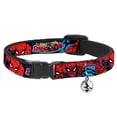 thumbnail image 1 of Collar para gatos con cierre de cinturón Amazing Spider Man de 20 a 30 cm de ancho, 1 of 4
