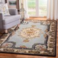 thumbnail image 2 of SAFAVIEH Bergama Payton Oriental Wool Area Rug, Light Blue/Ivory, 5' x 8', 2 of 11