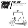 thumbnail image 4 of Classic Accessories Fairway 2-Person Golf Cart Easy-On Cover, 4 of 6