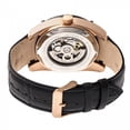thumbnail image 3 of Reloj HERITOR Automático Daniels Semi-Skeleton Cuero Oro Rosa, 3 of 3