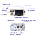 thumbnail image 2 of LORA32-V3 Compatible para Placas de Desarrollo para SX1262 ESP32-S3 Nodo WIFI Meshtastic Compatible para 433-510Mhz, 2 of 5