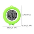 thumbnail image 3 of ufehgfjh 2024,Digital Electronic Clock LED Display Electronic Clock Stereo Digital Display Snooze Alarm Clock 12/24H Switching Countdown Time, 3 of 7