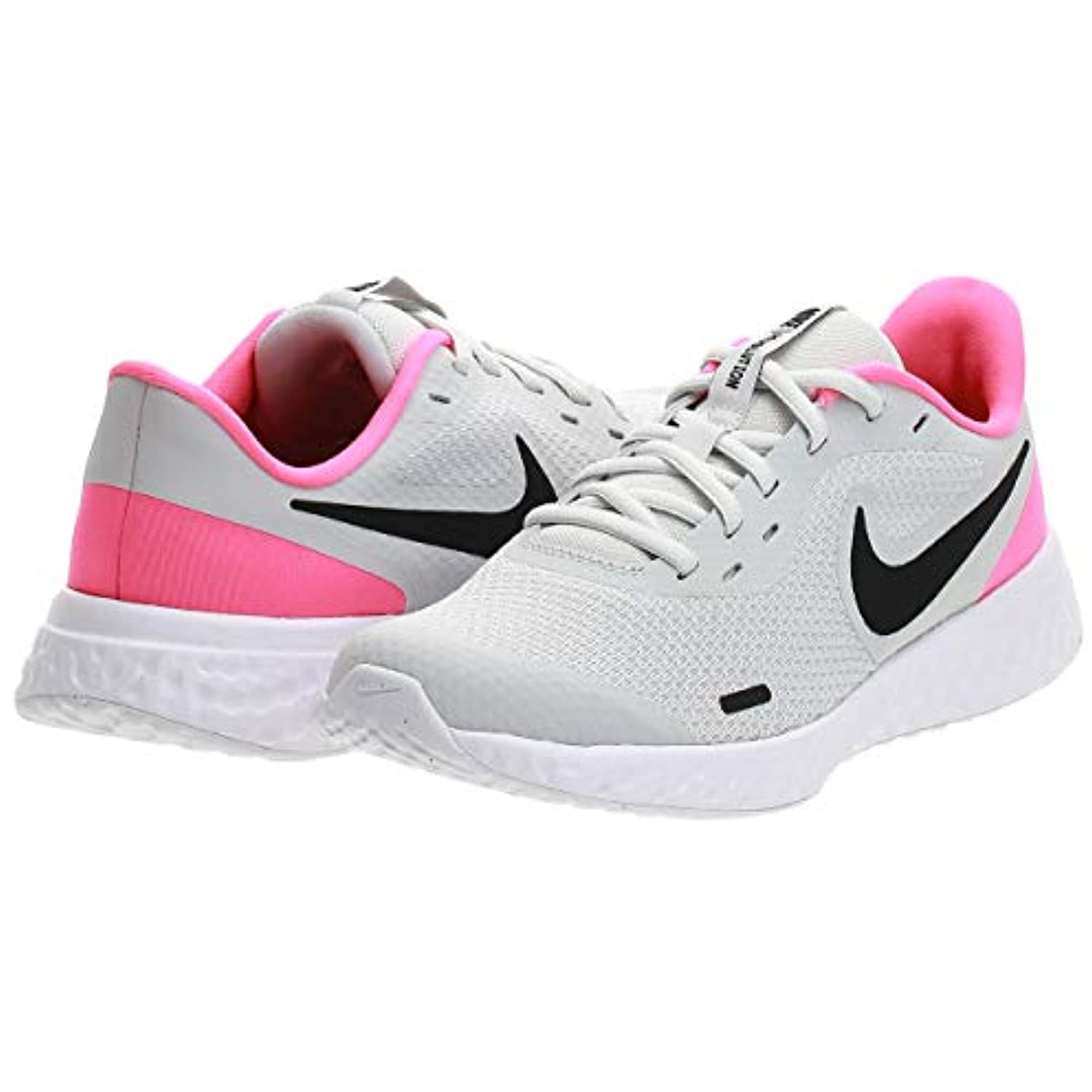 Nike - Nike Unisex Revolution 5 GS Running Shoe, Kids, Grey/Pink, 5 M US -  Walmart.com - Walmart.com