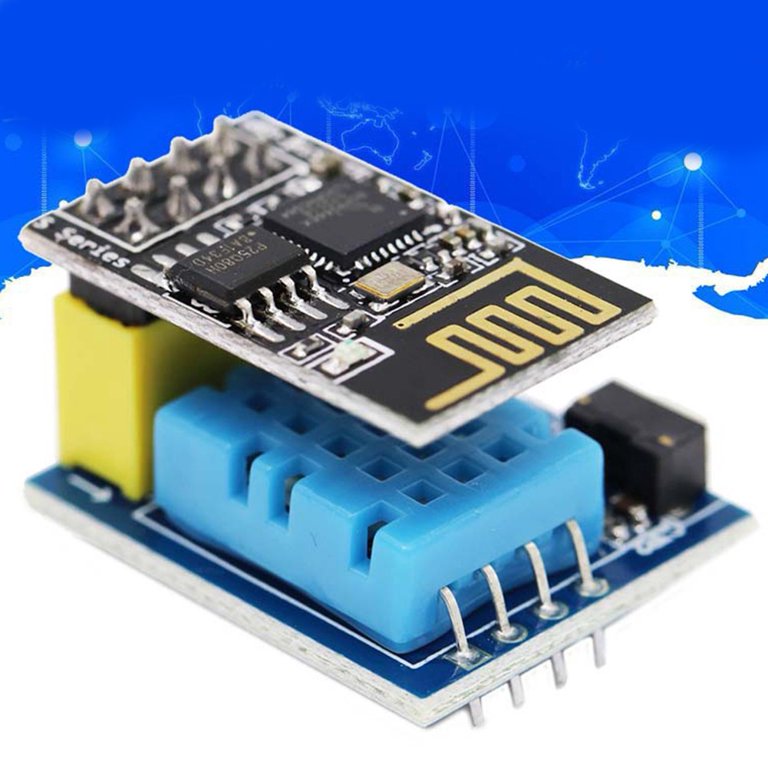 Esp8266 Dht11 Temperature Humidity Sensor Module Esp01s Temperature