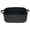 Black, variant on FXMLRLK 1 Pack Woven Cotton Rope Storage Basket with Handles for Organizing Shelves Closet Small Cat Dog Pet Toy Baskets Box Bin Decorative Rectangle Basket Gift Basket Empty(Black)