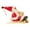Style G, variant on Santa Claus Sledge Figurine, Santa Claus Doll Festive Statue, Santa Claus Skiing Figure for Home Party Desk Indoor Decoration Style I