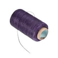 thumbnail image 3 of Uxcell Leather Sewing Thread 273 Yards 150D Waxed Cord Purple, 3 of 5