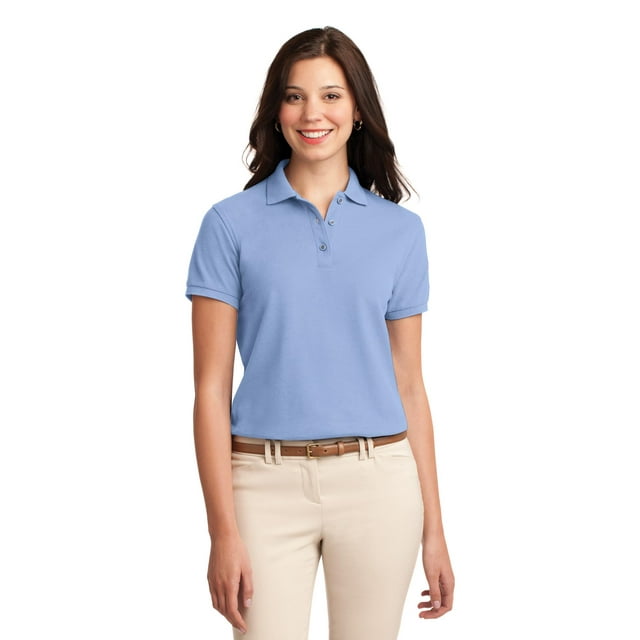 Polo Port Authority® Ladies Silk Touch™. L500 Autoridad Portuaria L500