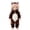 Brown, variant on KAUOD Toddler Animal Onesie Halloween Funny Outfits Long Sleeve Zipper Jumpsuit Toddler Baby Autumn Winter Outfits Kids Cute Clothes