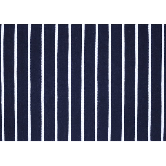 Ahgly Company Indoor Rectangle Abstract Blue Contemporary Area Rugs, 8' x 10'