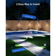 thumbnail image 4 of 2Pack Solar Power LED Landscape Light Outdoor Garden Yard Pathway Lawn Spotlight, 4 of 17