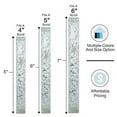 thumbnail image 4 of A&S Mezuzot Modern Glass Mezuzah Case in Shatterd Glass Design Waterproof Judiaca Door Mezuzah Home Blessing and Protection Cover (Light Blue, 6 Inches), 4 of 4