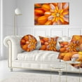 thumbnail image 2 of Designart Massive Orange Fractal Flower Canvas Wall Art, 2 of 4