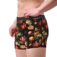 thumbnail image 5 of Salouo Colorful Tulips Print Men's Boxer Briefs,Breathable Underwear Elastic Waistband Briefs for Men -X-Large, 5 of 8