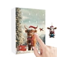 thumbnail image 4 of Juego Vacas Divertidas Calendario Cuenta Regresiva 2024 Adviento Navideño Coleccionable (4), 4 of 9