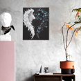 thumbnail image 3 of Sikiie Butterfly Angel Wings Art Print Canvas Decorative Hanging Painting, Anti-shrinkage Hanging Frame, Suitable for Home, Office Wall Decorations, 3 of 6