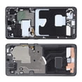 thumbnail image 4 of Ymiko S21 Ultra Middle Frame Bezel Plate Aluminum Alloy Black 1 Piece, 4 of 8