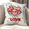 thumbnail image 5 of RKSTN Housses de Coussin de la Saint-Valentin 18x18 Housse de Coussin Décorative Rouge Housse de Coussin, 5 of 5
