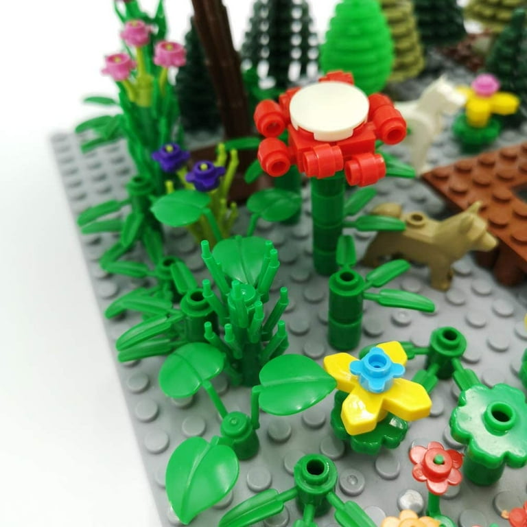 SPRITE WORLD Botanical Brick Block Building Set Toy Plant Tree Flower Garden Park Part Accessories Compatible Classic Block