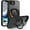 Black, variant on KOMI [360° Rotatable Stand Magnetic Ring for iPhone 16e Case[Compatible with MagSafe][ Ultra-Clear Back] Military Drop Protection, Secure Grip, TPU Bumper Slim Cover with Kickstand- Clear