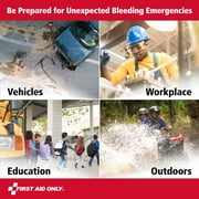 First Aid Only Essential Bleeding Control Kit, 10 Pieces