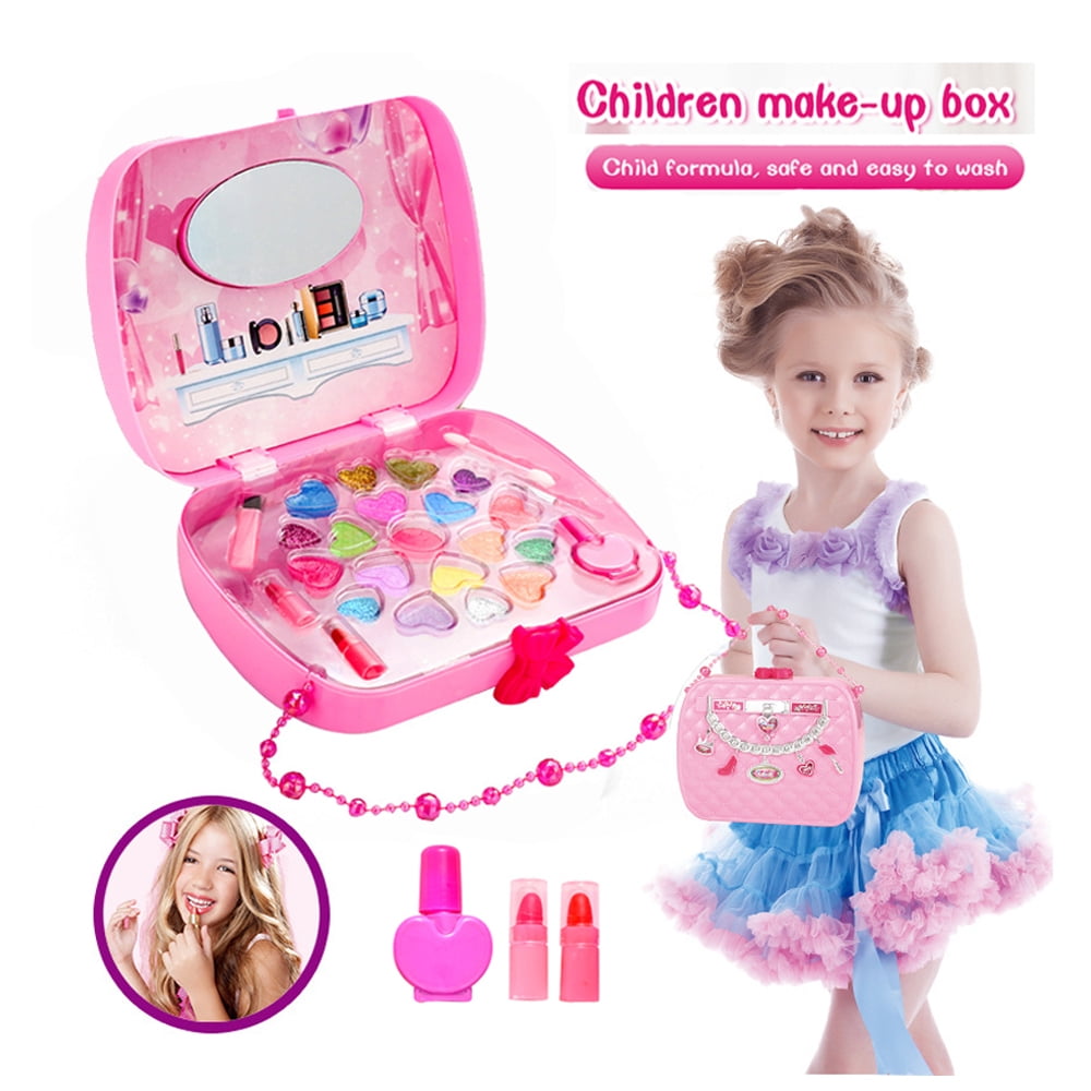 MAINYU My First Princess Make Up Kit, Kids Makeup Set Washable Makeup ...