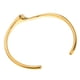 thumbnail image 2 of Brazalete Abierto de Forma de Material de Latón, 5 Colores Opcionales Gold-Rainbow, 2 of 5