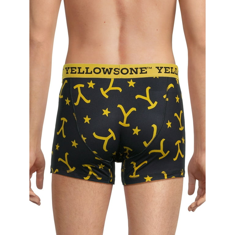Yellowstone Men's Boxer Briefs, 2-Pack, Sizes S-2XL 