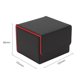 thumbnail image 4 of Caja de almacenamiento para baraja de cartas coleccionables, estándar, con 2 separadores de cartas, práctica Cuadros Negro Rojo, 4 of 9