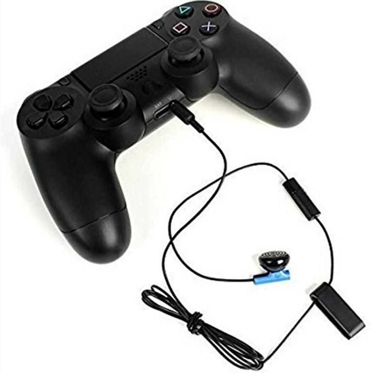 Headset Earbud Microphone Earpiece for Sony Playstation 4 ( PS4 )  Controller Headphones Blue 