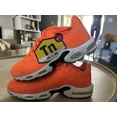 thumbnail image 1 of Ni - ke Ni - ke Air Max Plus Big Logo Men’s Size 9 Total Orange White AJ7181-800, 1 of 5