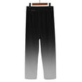 thumbnail image 5 of Audhol Linen Pants Women, Women's Linen Pants Wide Leg Pants Loose Gradient Court Pants Summer Pants for Women Black L, 5 of 8
