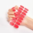 thumbnail image 1 of Pegatinas de uñas de Gel semicuradas de Color sólido, tiras de uñas de larga duración, parche deslizante, pegatina de uñas, calcomanía de cubierta completa, parche de manicura, 1 of 7